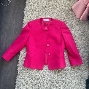 Pink Tahari blazer | Size 4
